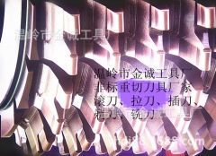 金誠(chéng)工具生產(chǎn)高效切削滾刀，重切刀具模數(shù)6角度20，材料M35